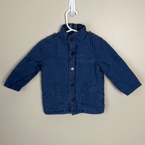 Oshkosh b’gosh 12 month blue “cool” jacket